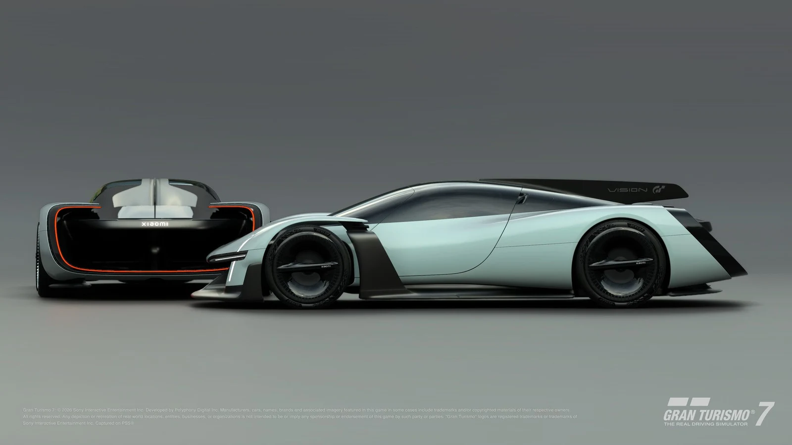 Xiaomi Vision Gran Turismo na divulgação oficial da atualização Spec IV de Gran Turismo 7