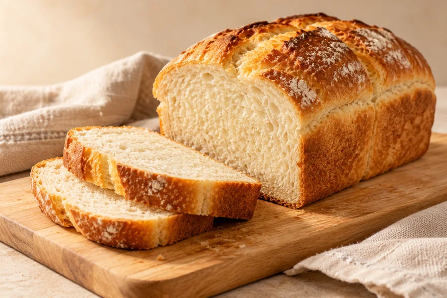 Imagem ilustrativa de pão caseiro